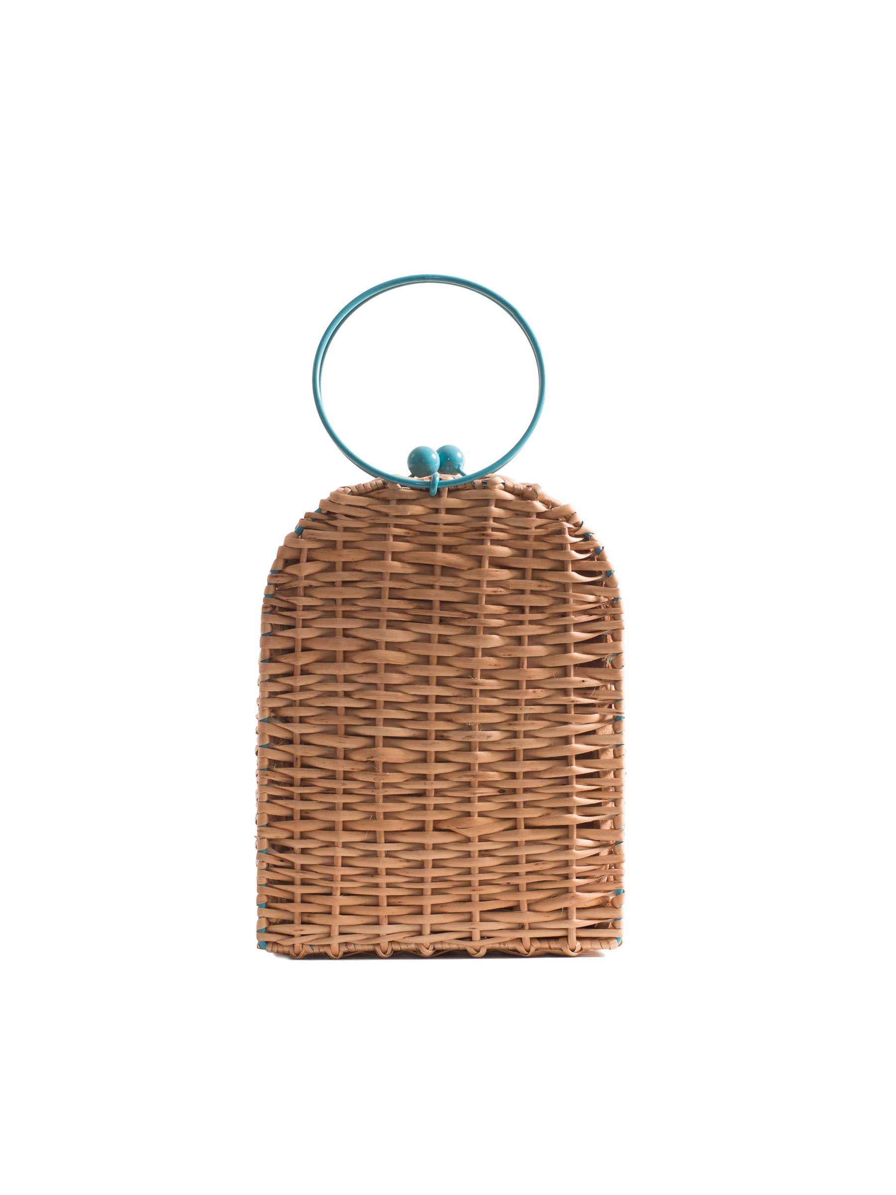 INTO THE BLUE WICKER BAG TALL